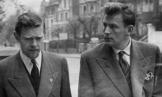 Clive Gunnell (til venstre) og Anthony Findlater vitnet i saken mot Ruth Ellis. Foto: Len Cassingham/Daily Mail/REX/NTB Scanpix Clive Gunnell (til venstre) og Anthony Findlater vitnet i saken mot Ruth Ellis. Foto: Len Cassingham/Daily Mail/REX/NTB Scanpix