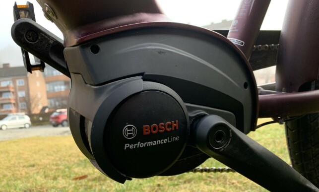 Ikke den kraftigste til Bosch, men Performance Line-motoren på 65 Nm yter svært godt. Foto: Martin Kynningsrud Størbu Ikke den kraftigste til Bosch, men Performance Line-motoren på 65 Nm yter svært godt. Foto: Martin Kynningsrud Størbu