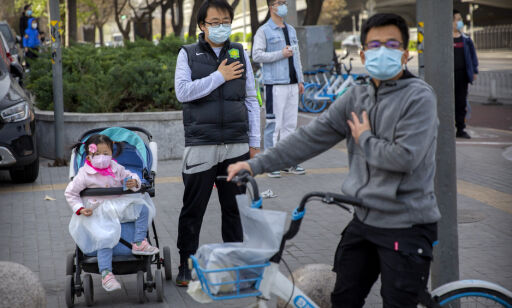 image: Kina stoppet opp i tre minutter