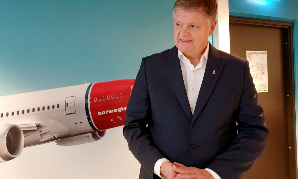 JOBBER PÅ SPRENG: Norwegian-sjef Jacob Schram jobber knallhardt for å få gjeldsutsettelse og friske penger til det kriserammede selskapet. Foto: NTB Scanpix/Reuters JOBBER PÅ SPRENG: Norwegian-sjef Jacob Schram jobber knallhardt for å få gjeldsutsettelse og friske penger til det kriserammede selskapet. Foto: NTB Scanpix/Reuters