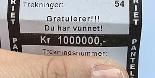 image: Vant en million på Pantelotteriet