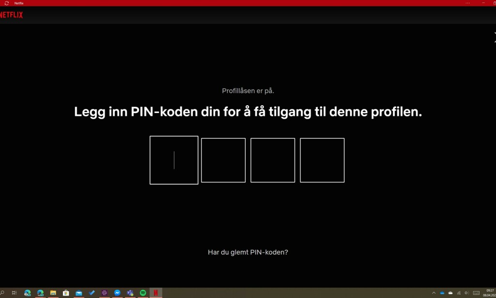 Du kan aktivere pinkodelås på profilen din. Du kan aktivere pinkodelås på profilen din.
