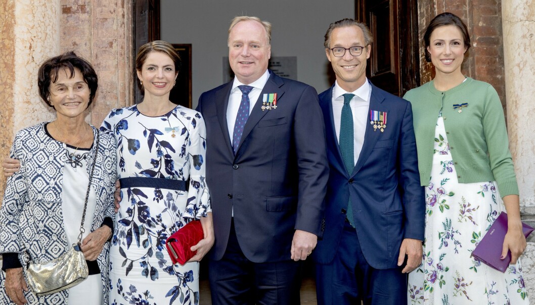 DØD: Prinsesse Maria Teresa de Bourbon Parma (t.v) ble coronavirusets første kongelige offer. Her er hun fotografert i 2018, sammen med flere slektninger. Foto: NTB scanpix DØD: Prinsesse Maria Teresa de Bourbon Parma (t.v) ble coronavirusets første kongelige offer. Her er hun fotografert i 2018, sammen med flere slektninger. Foto: NTB scanpix