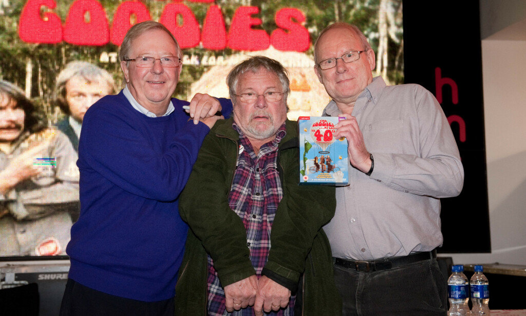 I SORG: Her er Brooke-Taylor fotografert sammen med Bill Oddie og Graeme Garden i 2010. Nå sier sistnevnte at det er tragisk at Brooke-Taylor nå er død. Foto: NTB scanpix I SORG: Her er Brooke-Taylor fotografert sammen med Bill Oddie og Graeme Garden i 2010. Nå sier sistnevnte at det er tragisk at Brooke-Taylor nå er død. Foto: NTB scanpix