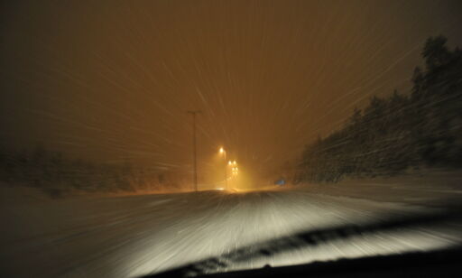 image: Dårlig vær: - La bilen stå