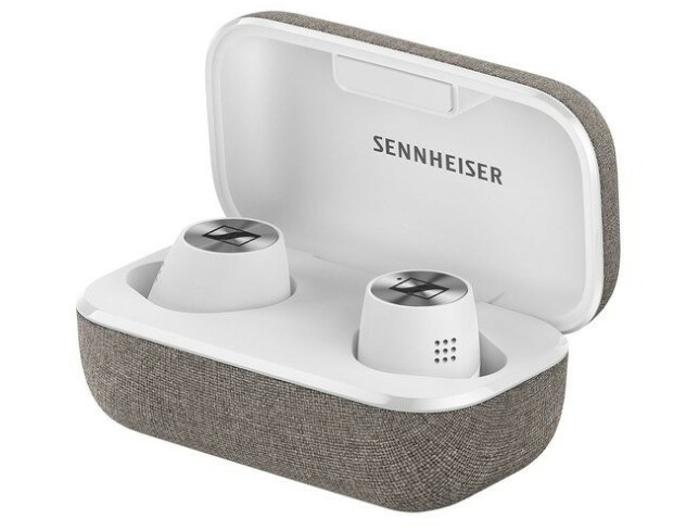HVIT UTGAVE: Snart kommer også en hvit utgave av Sennheiser-proppene som vil se slik ut. Foto: Sennheiser HVIT UTGAVE: Snart kommer også en hvit utgave av Sennheiser-proppene som vil se slik ut. Foto: Sennheiser