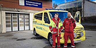 image: På innsiden av corona-ambulansen