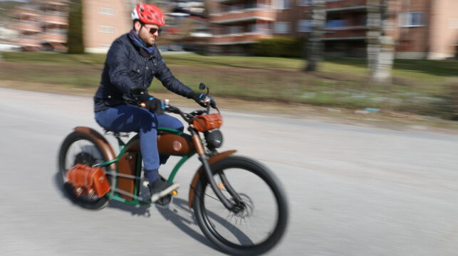 image: Nei, dette er ingen motorsykkel