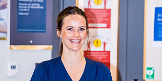 Hylles etter første dag på jobb Hylles etter første dag på jobb