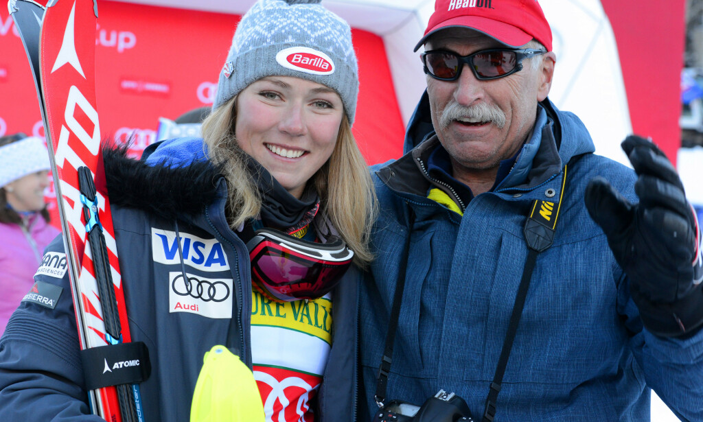 FAR OG DATTER: Jeff Shiffrin og dattera under et renn i Aspen. Foto: NTB Scanpix FAR OG DATTER: Jeff Shiffrin og dattera under et renn i Aspen. Foto: NTB Scanpix