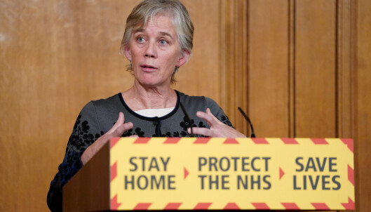 FORSKER: Angela McLean. Foto: Pippa Fowles/10 Downing Street/Handout via REUTERS FORSKER: Angela McLean. Foto: Pippa Fowles/10 Downing Street/Handout via REUTERS