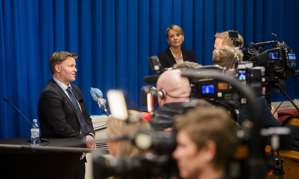 I snart halvannen måned har regjeringen og helsemyndighetene holdt daglige pressekonferanser om coronautbruddet. Foto: Fredrik Varfjell / NTB scanpix I snart halvannen måned har regjeringen og helsemyndighetene holdt daglige pressekonferanser om coronautbruddet. Foto: Fredrik Varfjell / NTB scanpix