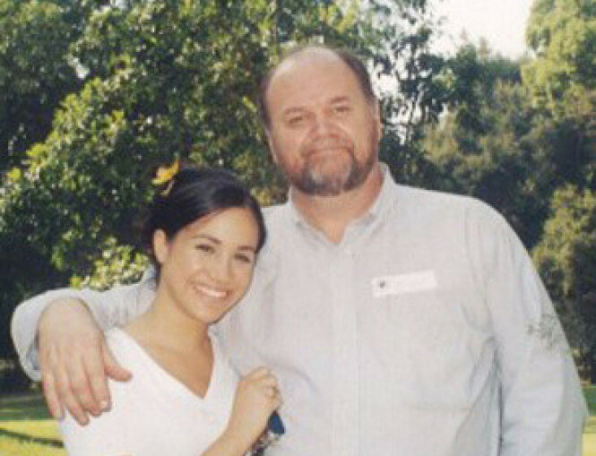 DEN GANG DA: Meghan Markle hadde et godt forhold til faren Thomas Markle - før hun traff prins Harry, og han solgte private bilder og historier om henne til tabloidpressen. FOTO: NTB scanpix DEN GANG DA: Meghan Markle hadde et godt forhold til faren Thomas Markle - før hun traff prins Harry, og han solgte private bilder og historier om henne til tabloidpressen. FOTO: NTB scanpix