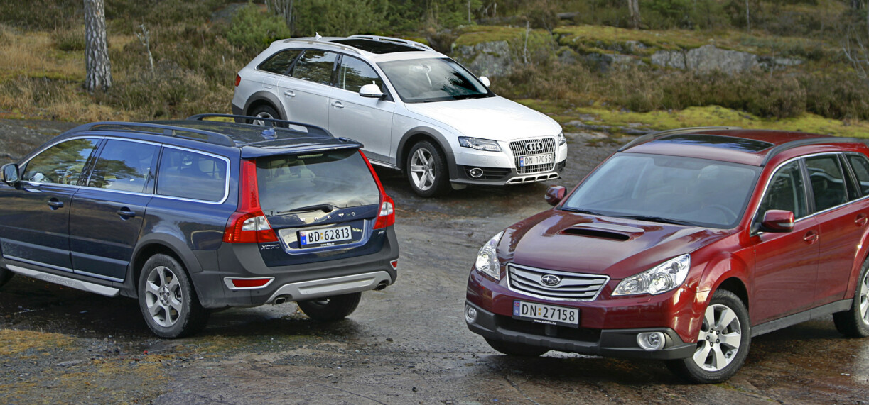 SUV LIGHT: Stasjonsvogner med høy bakkeklaring var veldig populære for ti år siden og skal vi tro bruktbilprisene, er de det ennå. Nå får du den for 1/3 av prisen. Foto: Jamieson Pothecary SUV LIGHT: Stasjonsvogner med høy bakkeklaring var veldig populære for ti år siden og skal vi tro bruktbilprisene, er de det ennå. Nå får du den for 1/3 av prisen. Foto: Jamieson Pothecary