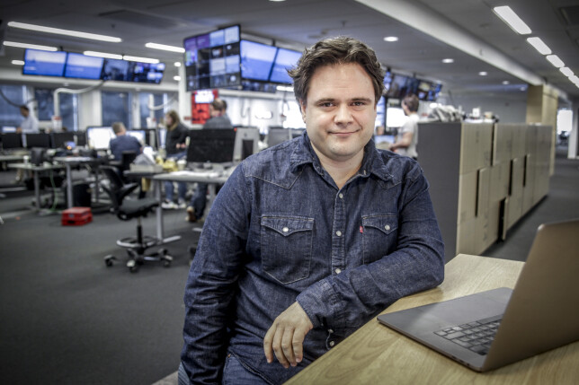 Redaksjonell utvikler Jari Bakken i VG. 📸: Espen Sjlingstad Hoen / VG Redaksjonell utvikler Jari Bakken i VG. 📸: Espen Sjlingstad Hoen / VG