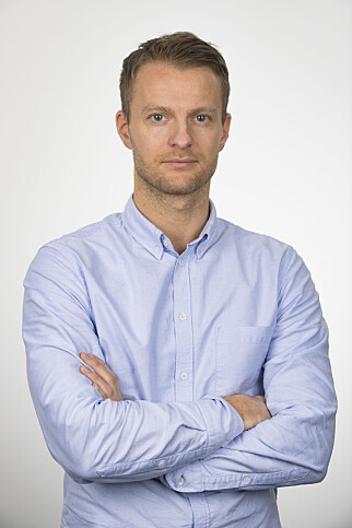 Redaksjonell utvikler Sondre Nilsen i VG. 📸: Frode Hansen / VG Redaksjonell utvikler Sondre Nilsen i VG. 📸: Frode Hansen / VG