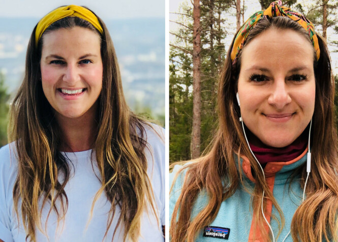 TEST: KK-journalist Malini Gaare Bjørnstad testet kollagenpulver i fem måneder, og merket ingen forskjell på huden da testen var gjennomført. Disse to bildene er tatt før og etter testen. FOTO: KK TEST: KK-journalist Malini Gaare Bjørnstad testet kollagenpulver i fem måneder, og merket ingen forskjell på huden da testen var gjennomført. Disse to bildene er tatt før og etter testen. FOTO: KK