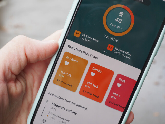 FÅ OPP PULSEN: Active Zone Minutes er en ny ting å bli hekta på i Fitbit-verdenen. . Foto: Kirsti Østvang FÅ OPP PULSEN: Active Zone Minutes er en ny ting å bli hekta på i Fitbit-verdenen. . Foto: Kirsti Østvang
