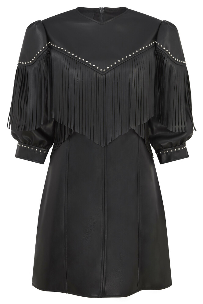Kjole med frynser (kr 500, River Island). Kjole med frynser (kr 500, River Island).