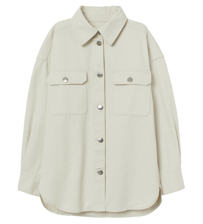 Oversized skjorte (kr 300, H&M). Oversized skjorte (kr 300, H&M).