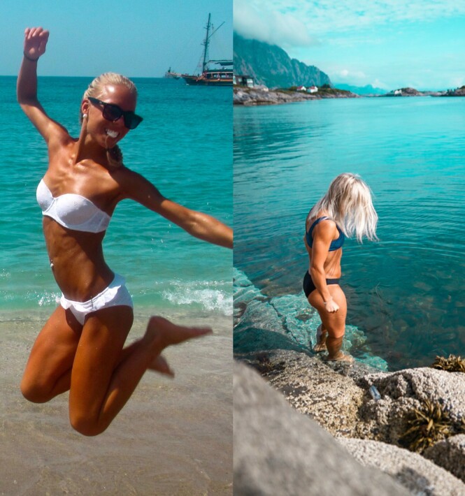 <strong>ANSTRENGT:</strong> Forholdet til mat var anstrengt - med tiden kuttet hun ut mer og mer, og likte følelsen av å se seg selv i speilet og se syk ut. FOTO: Privat <strong>ANSTRENGT:</strong> Forholdet til mat var anstrengt - med tiden kuttet hun ut mer og mer, og likte følelsen av å se seg selv i speilet og se syk ut. FOTO: Privat