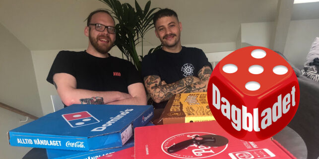 image: Pizza på døra: - Skikkelig godt!