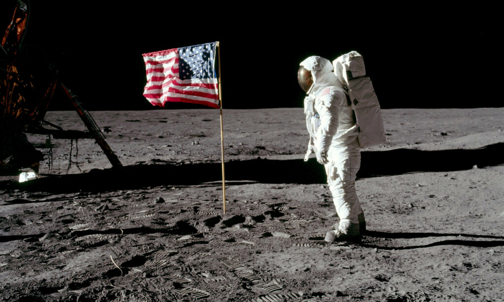 50 ÅR SIDEN: 20.juli i fjor var det nøyaktig femti år siden menneskene for første gang satte sine føtter på en annen klode - månen. Foto: NASA 50 ÅR SIDEN: 20.juli i fjor var det nøyaktig femti år siden menneskene for første gang satte sine føtter på en annen klode - månen. Foto: NASA