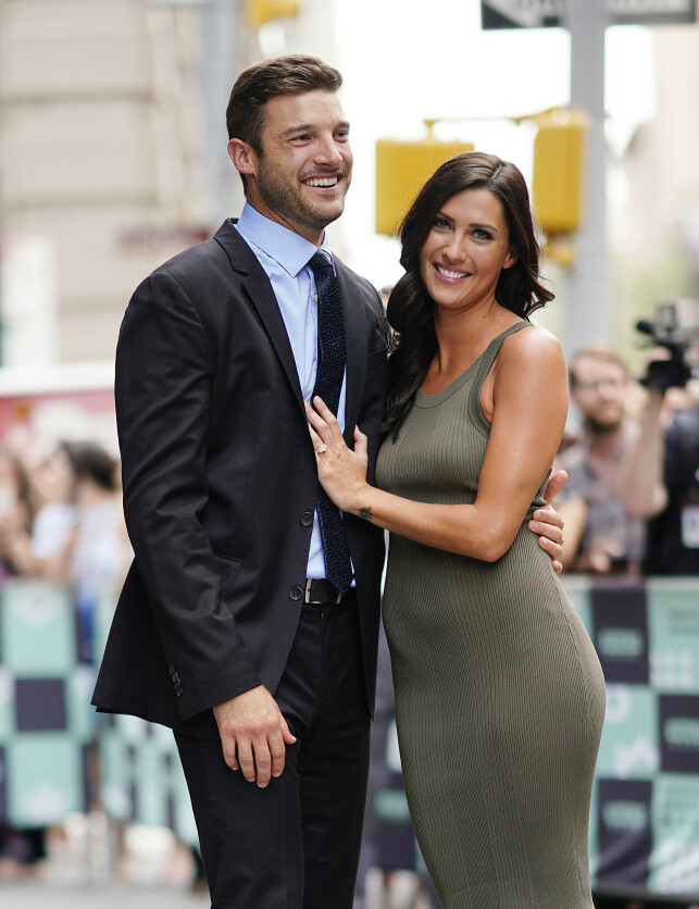 FORLOVET: Becca Kufrin fant kjærligheten med Garrett Yrigoyen i sin sesong av «The Bachelorette». Foto: NTB scanpix FORLOVET: Becca Kufrin fant kjærligheten med Garrett Yrigoyen i sin sesong av «The Bachelorette». Foto: NTB scanpix