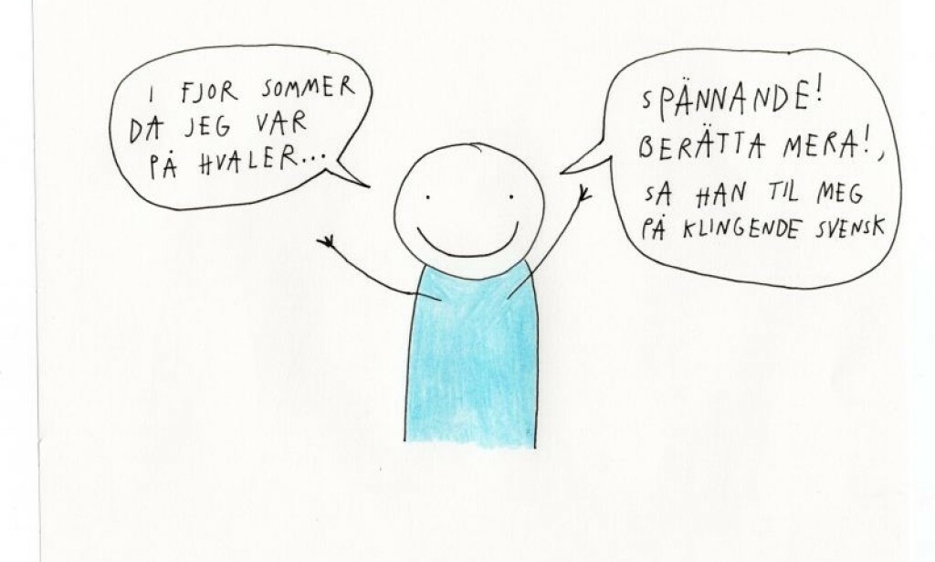 Invester også tid i språket ditt og planlegg analogier og historier. Ja, det kan ta lenger tid, men du skal ikke tenke bare på din tid, tenk mest på deltagernes tid. Gjør deg selv verdt å høre på! 📸: Ida Nicoline Glosimot Invester også tid i språket ditt og planlegg analogier og historier. Ja, det kan ta lenger tid, men du skal ikke tenke bare på din tid, tenk mest på deltagernes tid. Gjør deg selv verdt å høre på! 📸: Ida Nicoline Glosimot