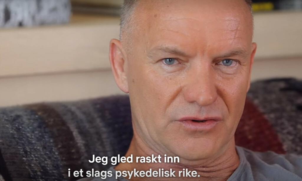 KALVEFØDSEL: Sting måtte bidra som fødselshjelper for ei ku hjemme på gården sin, like etter å ha spist peyote. Foto fra filmen KALVEFØDSEL: Sting måtte bidra som fødselshjelper for ei ku hjemme på gården sin, like etter å ha spist peyote. Foto fra filmen
