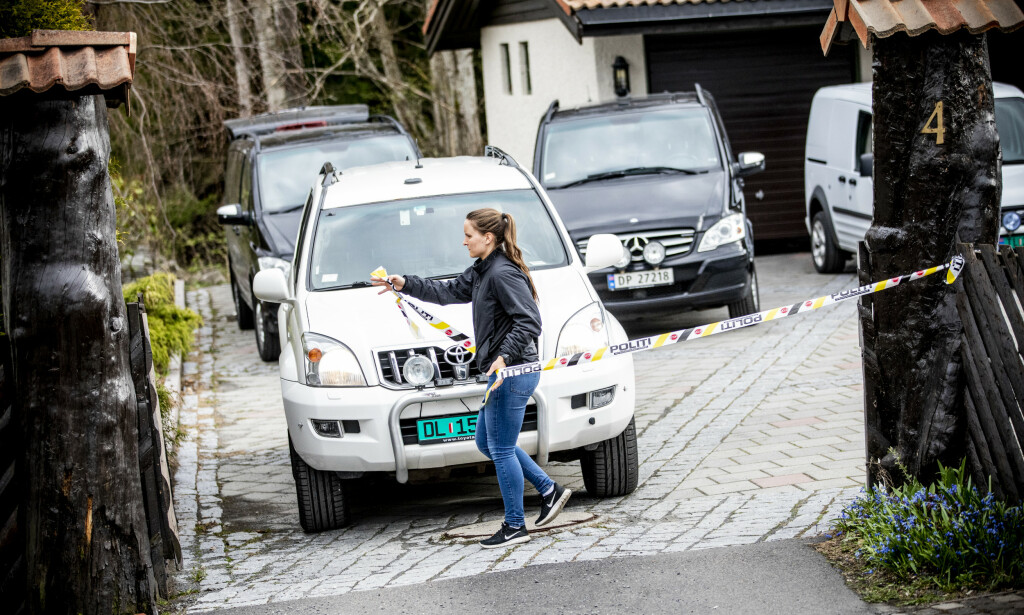 KUM: Denne kummen ble i går undersøkt av politiet. Bildet fra forrige uke. Photo: Christian Roth Christensen 