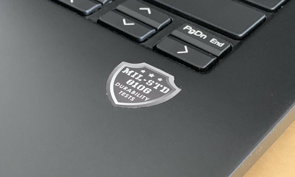 TÅLER EN STØYT: Det er ikke så ofte vi har inne PC-er med dette stempelet. Foto: Bjørn Eirik Loftås TÅLER EN STØYT: Det er ikke så ofte vi har inne PC-er med dette stempelet. Foto: Bjørn Eirik Loftås