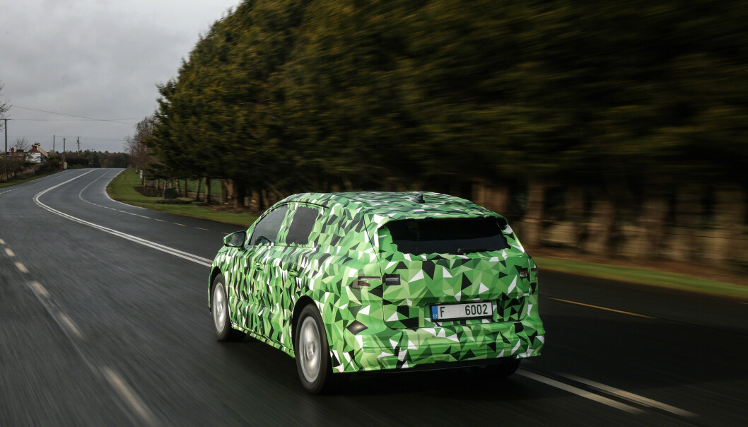 <strong>SKODA ENYAQ:</strong> Verdenspremieren er om en drøy måned. Foto: Ivo Hercik <strong>SKODA ENYAQ:</strong> Verdenspremieren er om en drøy måned. Foto: Ivo Hercik