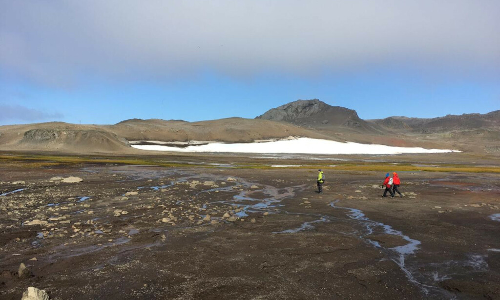 ØDE: Forskere på Isla Rey Jorge-området i Antarktis 13. april i år. Foto: Courtesy of Chilean Antarctic Institute-INACH / REUTERS / NTB scanpix ØDE: Forskere på Isla Rey Jorge-området i Antarktis 13. april i år. Foto: Courtesy of Chilean Antarctic Institute-INACH / REUTERS / NTB scanpix