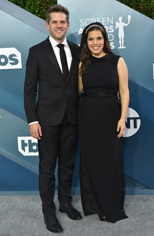 FANT TONEN PÅ UNIVERSITETET: America Ferrera og ektemannen Ryan Piers Williams møttes for første gang da de begge studerte. Her avbildet tidligere i år. Foto: NTB Scanpix FANT TONEN PÅ UNIVERSITETET: America Ferrera og ektemannen Ryan Piers Williams møttes for første gang da de begge studerte. Her avbildet tidligere i år. Foto: NTB Scanpix