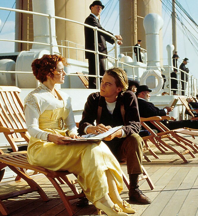 KAPRET ROLLENE: Kate Winslet spilte karakteren Rose, mens Leonardo DiCaprio spilte Jack. Foto: NTB Scanpix KAPRET ROLLENE: Kate Winslet spilte karakteren Rose, mens Leonardo DiCaprio spilte Jack. Foto: NTB Scanpix