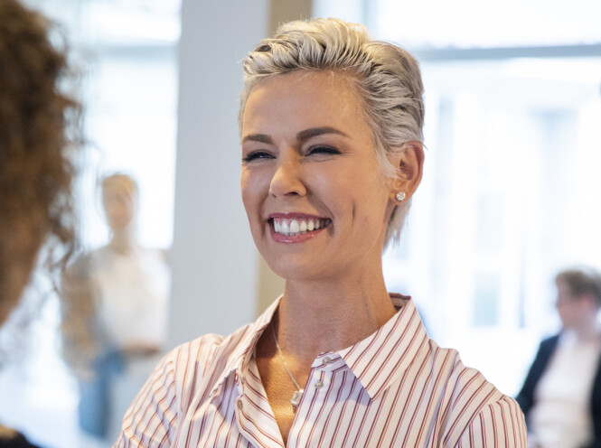 TRIVES: I intervjuet med Hjemmet kunne Gunhild Stordalen meddele at hun våkner opp lykkelig hver dag. Foto: Tore Meek / NTB scanpix TRIVES: I intervjuet med Hjemmet kunne Gunhild Stordalen meddele at hun våkner opp lykkelig hver dag. Foto: Tore Meek / NTB scanpix