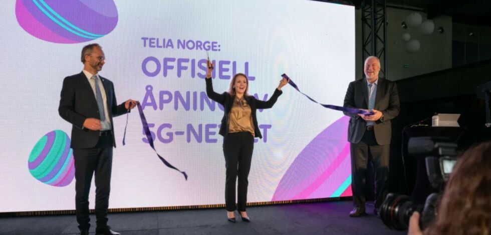 image: Telia åpner 5G-nettet i Norge