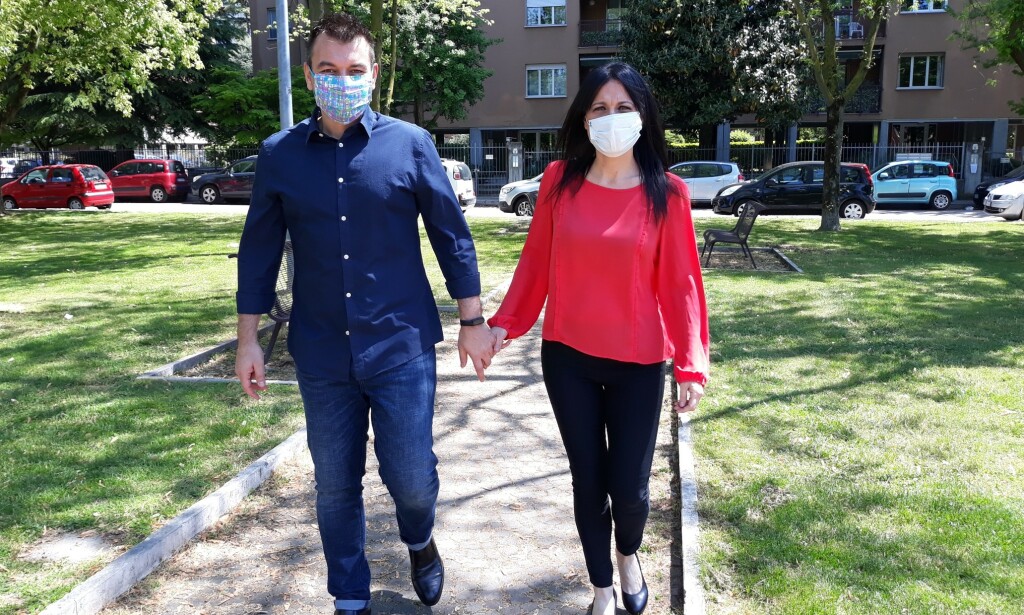 DATE: Michele og Paola møttes for første gang 4. mai. Nå er de kjærester. Foto: Privat DATE: Michele og Paola møttes for første gang 4. mai. Nå er de kjærester. Foto: Privat