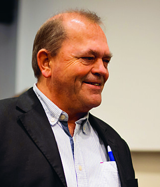 GENERALSEKRETÆR I ME-FORENINGEN: Olav Osland. GENERALSEKRETÆR I ME-FORENINGEN: Olav Osland.