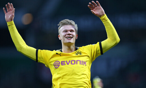 FOTBALLVIDUNDER: Erling Braut Haaland er på alles lepper før Bundesligaen åpner opp igjen på ny denne helga. Foto: NTB Scanpix FOTBALLVIDUNDER: Erling Braut Haaland er på alles lepper før Bundesligaen åpner opp igjen på ny denne helga. Foto: NTB Scanpix