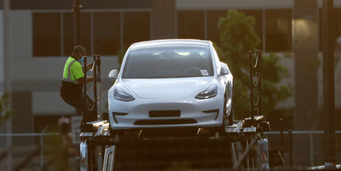 image: Tesla med kjempebyks, men må se seg slått