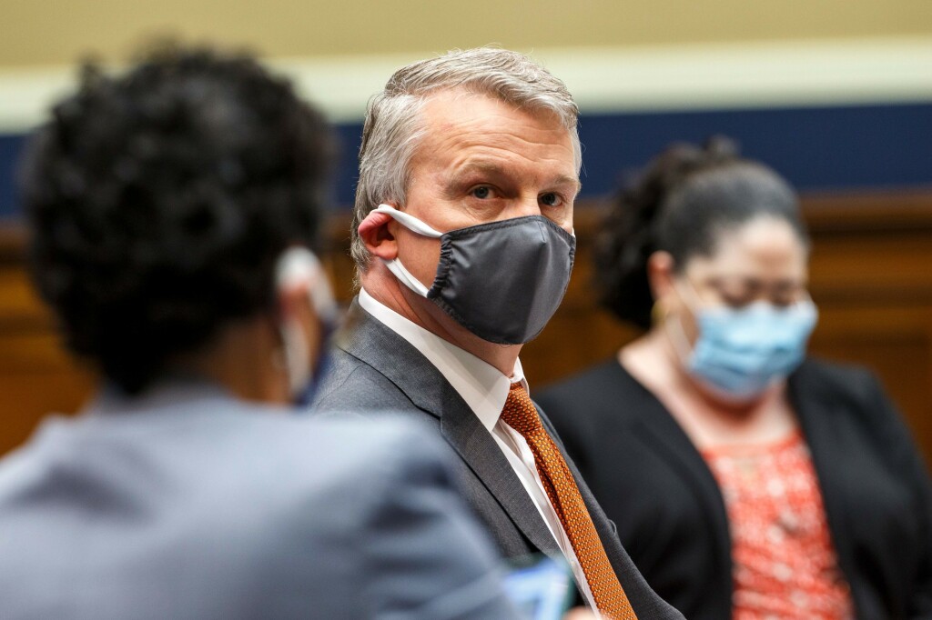 AUDIENCE: Rick Bright before the House of Representatives hearing began on May 14, 2020. Photo: Shawn Thew / AFP / NTB scanpix 