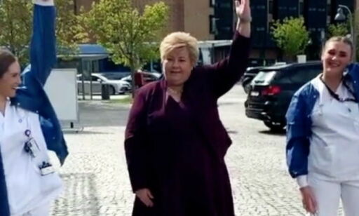 image: Her danser statsministeren