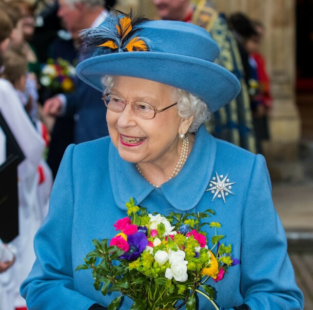 <strong>OVER TO MÅNEDER SIDEN:</strong> Dronning Elizabeth på vei ut fra Westminster Abbey etter Commonwealth Day Service 9. mars i år. Foto: NTB scanpix <strong>OVER TO MÅNEDER SIDEN:</strong> Dronning Elizabeth på vei ut fra Westminster Abbey etter Commonwealth Day Service 9. mars i år. Foto: NTB scanpix