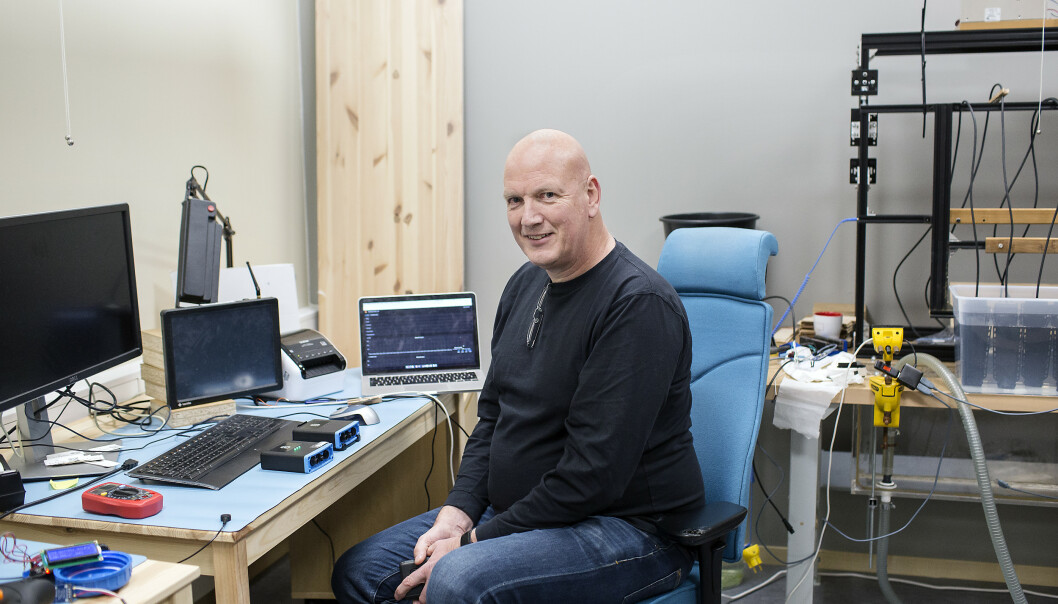 VEKST. Paal Kaperdal finansierte selv oppstarten av bedriften. Nå leder han et team på tolv personer. Foto: Silje Katrine Robinson VEKST. Paal Kaperdal finansierte selv oppstarten av bedriften. Nå leder han et team på tolv personer. Foto: Silje Katrine Robinson