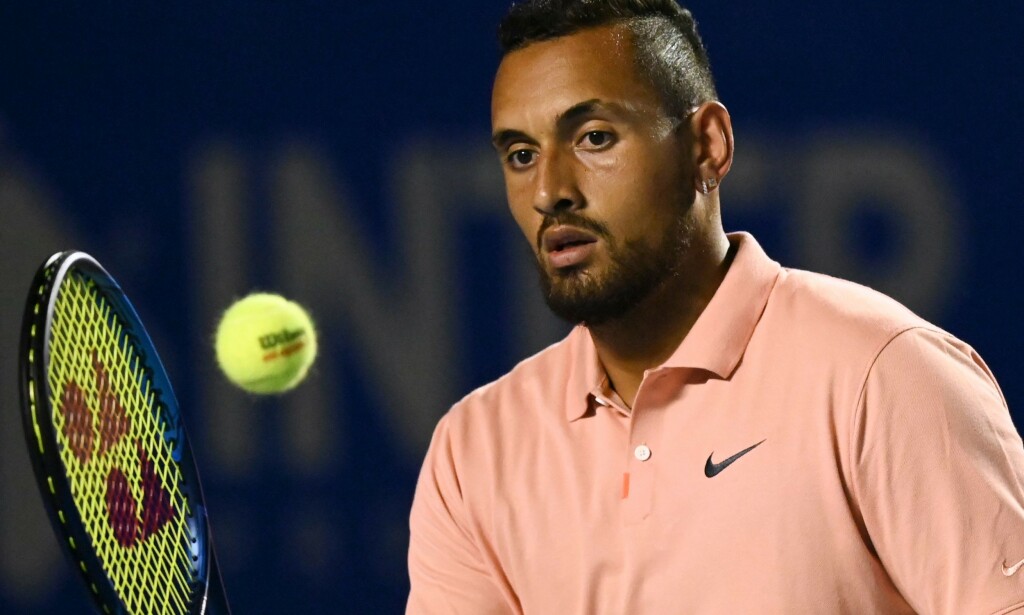 ØYE FOR TENNISBALL - OG KVINNER: Nick Kyrgios innrømmer at han har latt seg distrahere av kvinner på tribunen. Foto: NTB Scanpix ØYE FOR TENNISBALL - OG KVINNER: Nick Kyrgios innrømmer at han har latt seg distrahere av kvinner på tribunen. Foto: NTB Scanpix