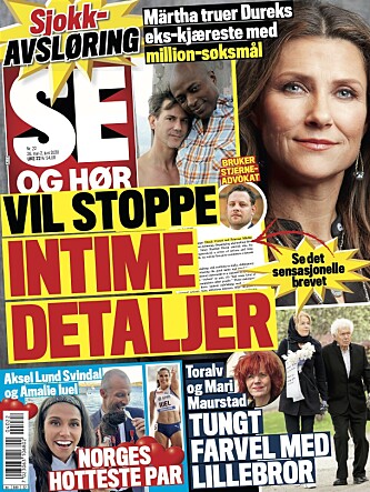 AVSLØRING: Se og Hør kan avsløre at Durek Verrett og prinsesse Märtha Louise har sendt et brev til førstnevntes ekskjæreste, der de truer med søksmål. Les hele historien i ukens utgave. Faksimile: Se og Hør AVSLØRING: Se og Hør kan avsløre at Durek Verrett og prinsesse Märtha Louise har sendt et brev til førstnevntes ekskjæreste, der de truer med søksmål. Les hele historien i ukens utgave. Faksimile: Se og Hør