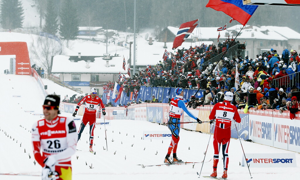 NESTEN: Det ble bare nesten for Eirik Brandsdal i mesterskap. Rivalen Nikita Kriukov, som her vant VM-gullet på sprinten i Val di Fiemme, lurer på hvorfor Brandsdal ikke fikk ut det han var god for i mesterskap. Foto: Bjørn Langsem / DAGBLADET. NESTEN: Det ble bare nesten for Eirik Brandsdal i mesterskap. Rivalen Nikita Kriukov, som her vant VM-gullet på sprinten i Val di Fiemme, lurer på hvorfor Brandsdal ikke fikk ut det han var god for i mesterskap. Foto: Bjørn Langsem / DAGBLADET.
