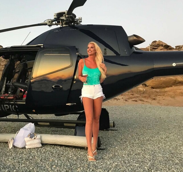 BOR PÅ HOTELL: Hun er vant med luksus. I den kommende perioden skal hun bo på hotell i Stockholm, før hun får flydd tilbake til Los Angeles. Foto: Privat / Gjengitt med tillatelse BOR PÅ HOTELL: Hun er vant med luksus. I den kommende perioden skal hun bo på hotell i Stockholm, før hun får flydd tilbake til Los Angeles. Foto: Privat / Gjengitt med tillatelse